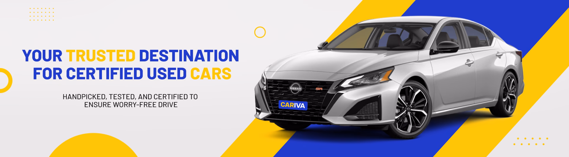 Every Cariva car comes with a 7-day return policy